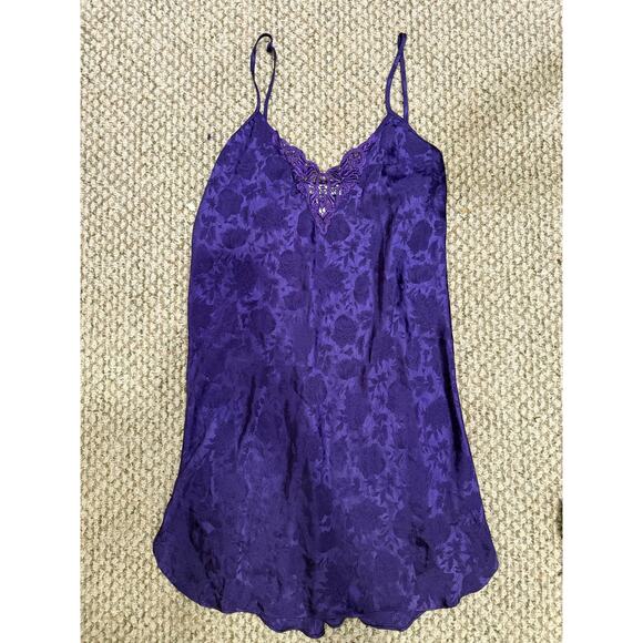 Vintage Intimate Affairs Purple Slip - Picture 1 of 2